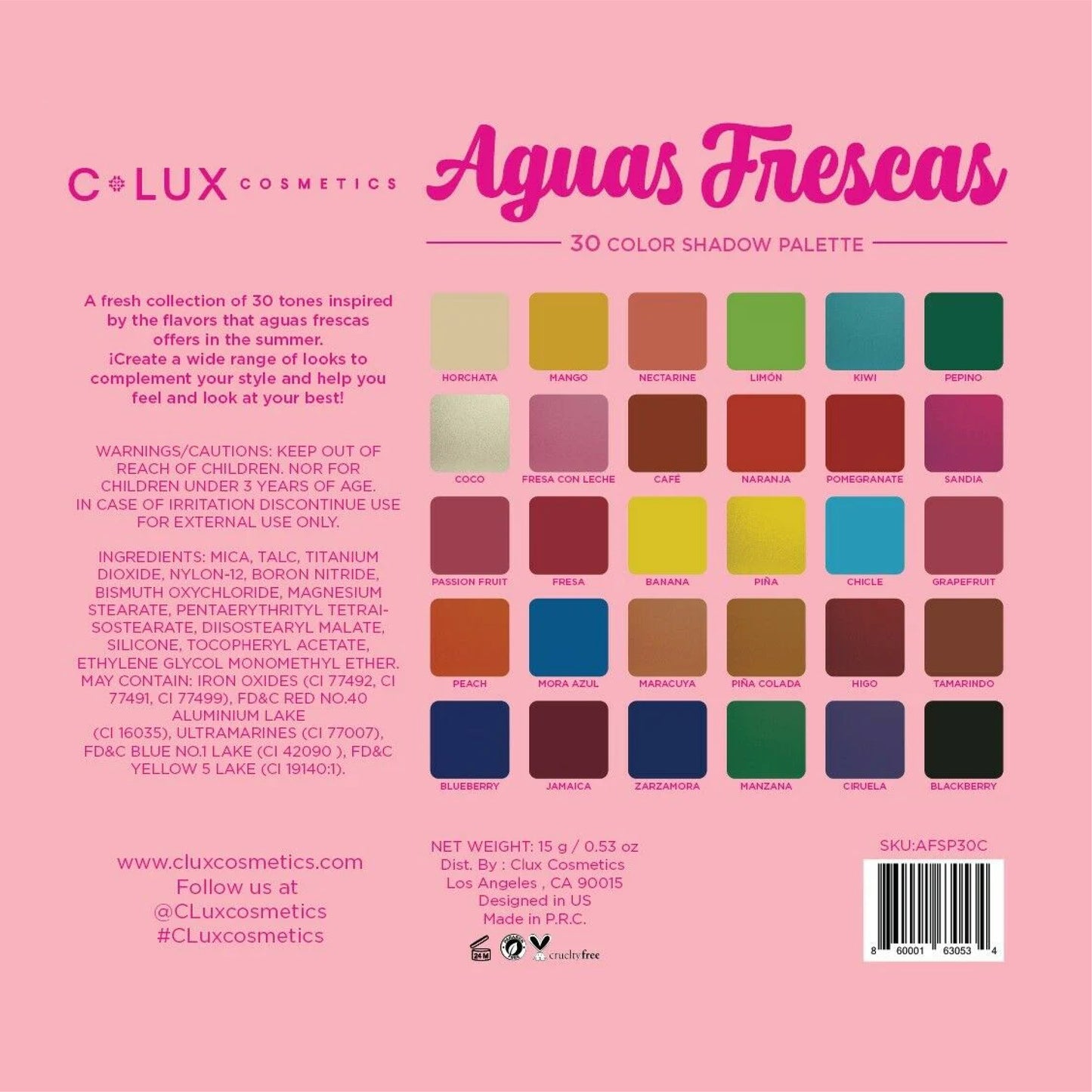 Aguas Frescas - Eyeshadow Palette