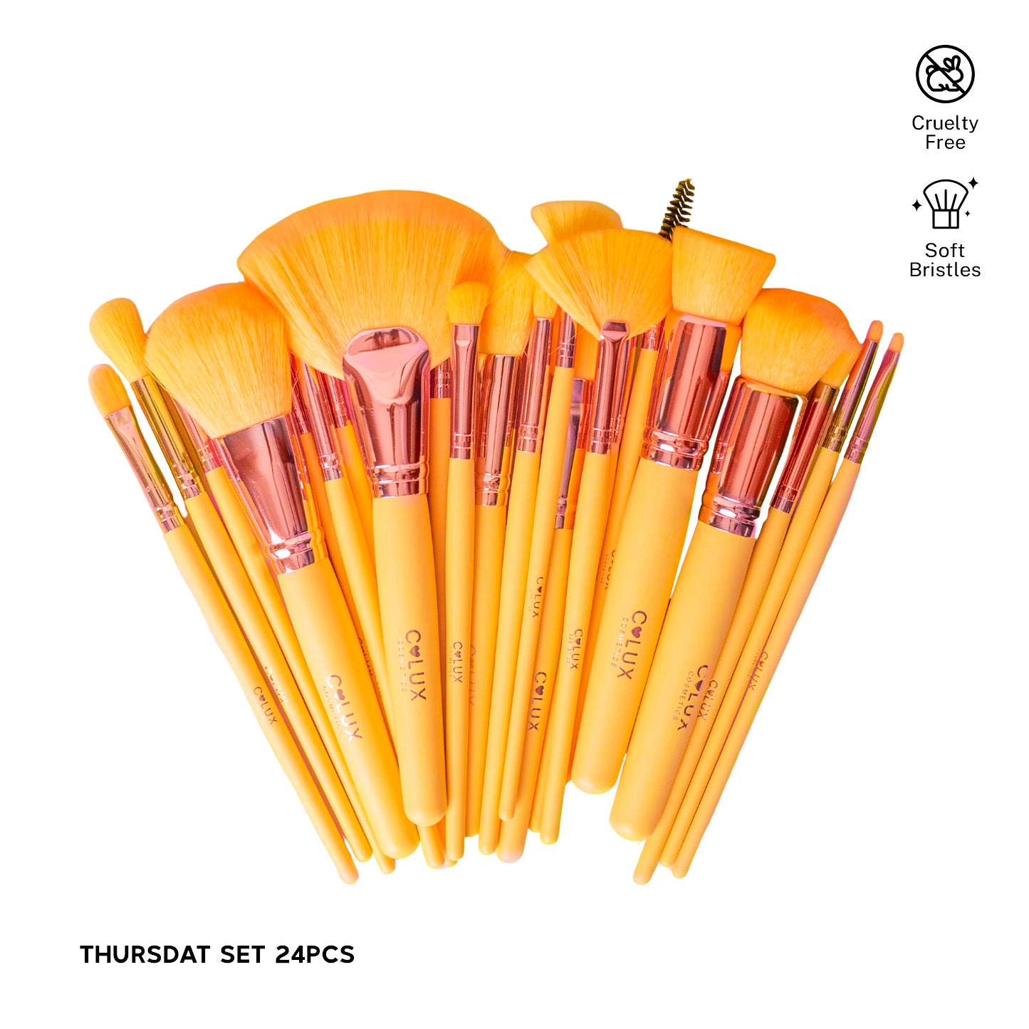 Weekdays Collection 24pc - Makeup Brush Set