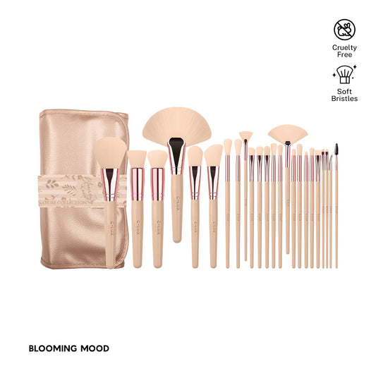 Nature Collection 24 Pcs - Makeup Brush Set
