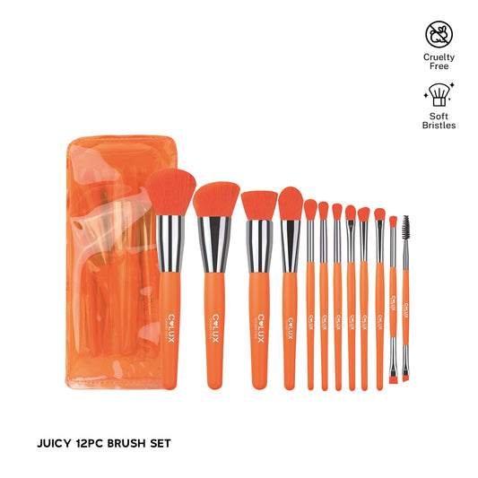 Neon Set 12Pcs -Makeup Brush