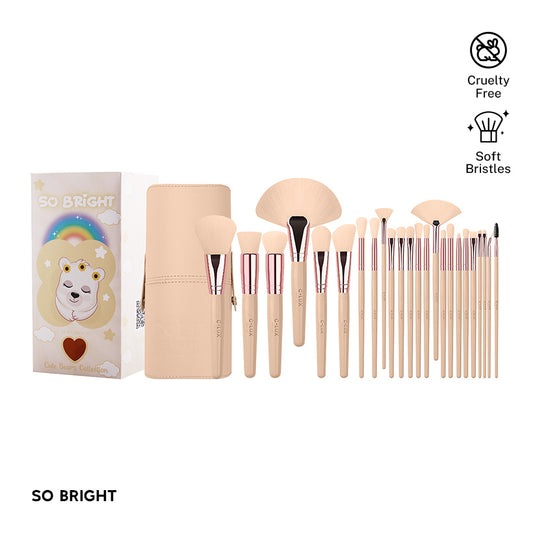 Bear Collection 24pc - Makeup Brush Set