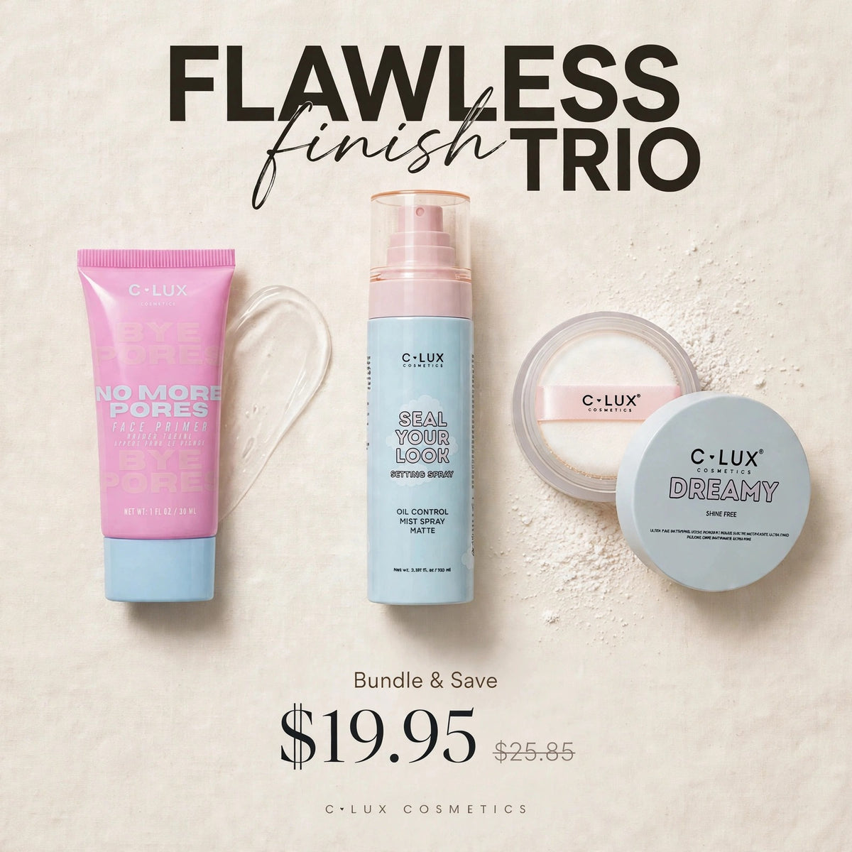 Flawless Finish Trio - Bundle and Save
